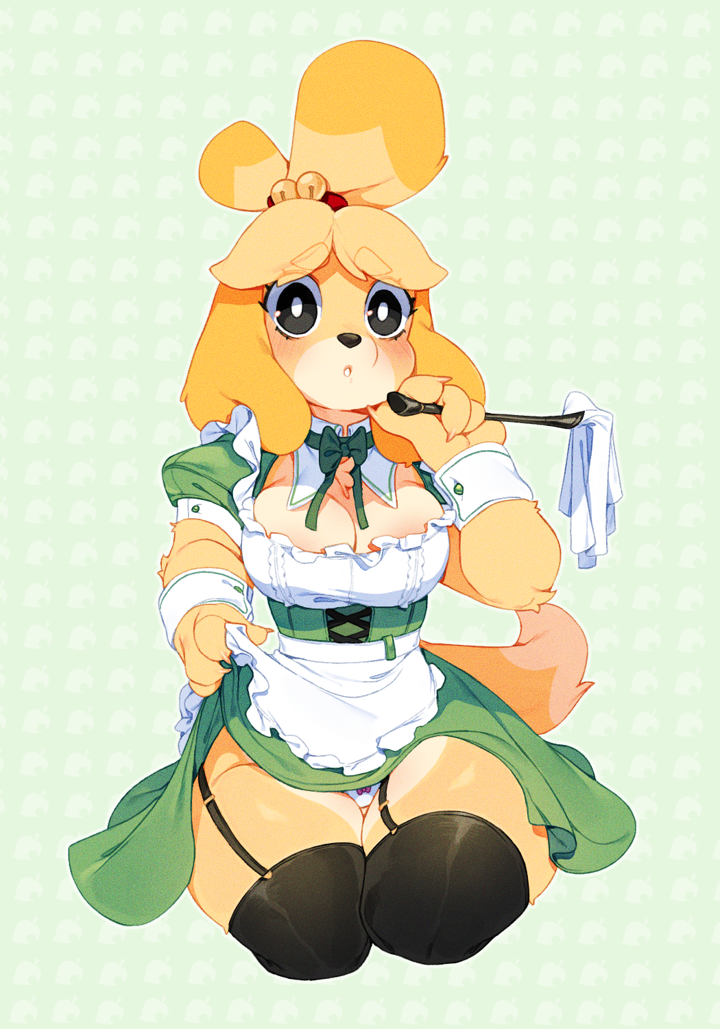 Maid Isabella Sticker