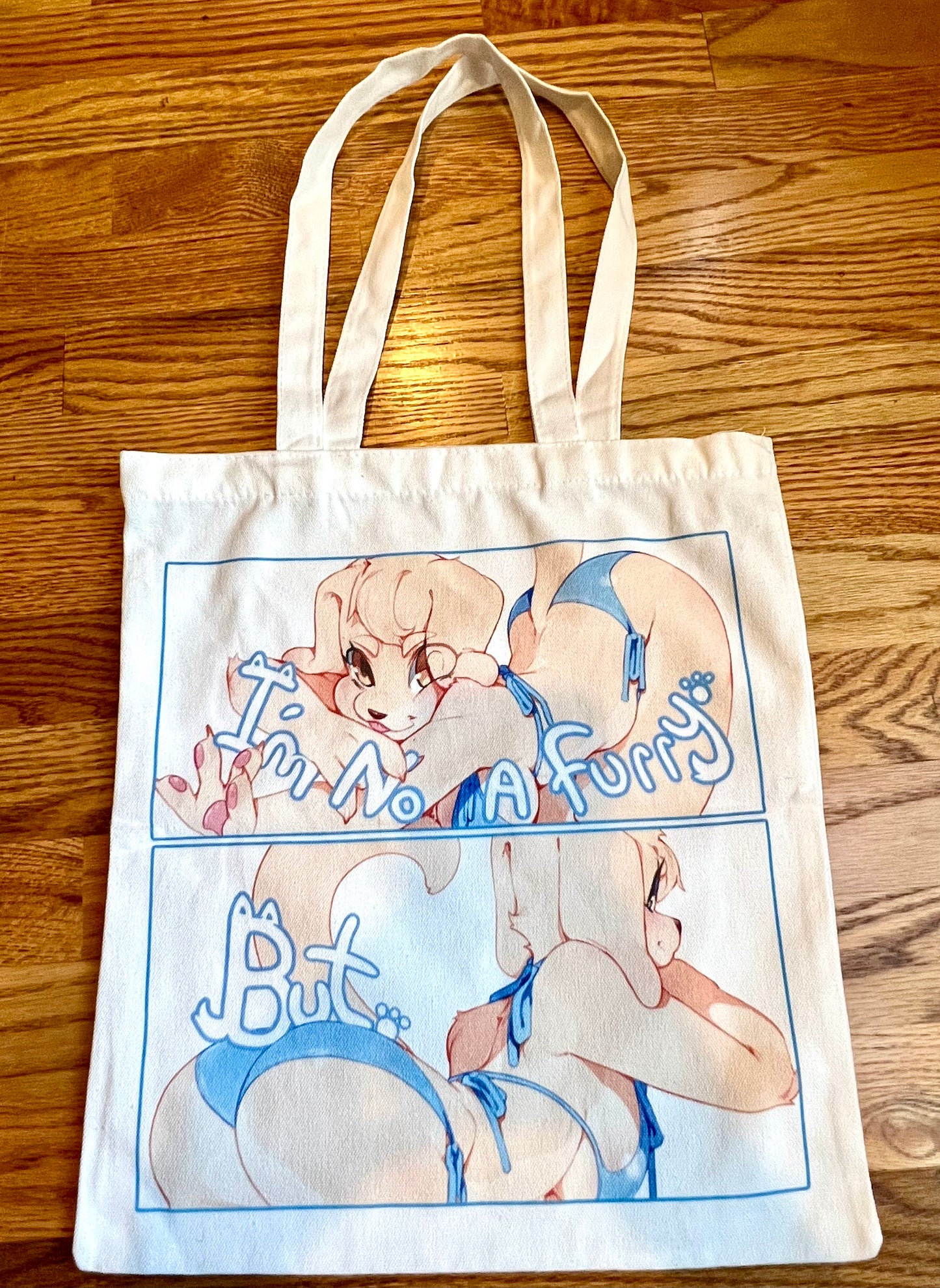 Im Not A Furry But Totebag *extremely limited for now*