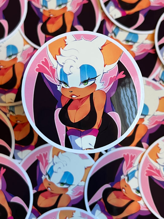 Rouge the bat Stickers