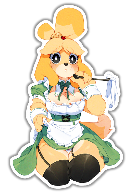 Maid Isabella Sticker