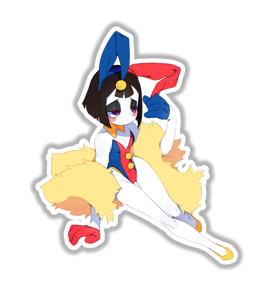 Bunny Pomni Sticker